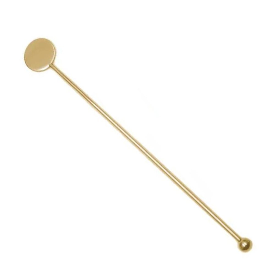 Ingredients China | Gold Disc Top Stir Stick