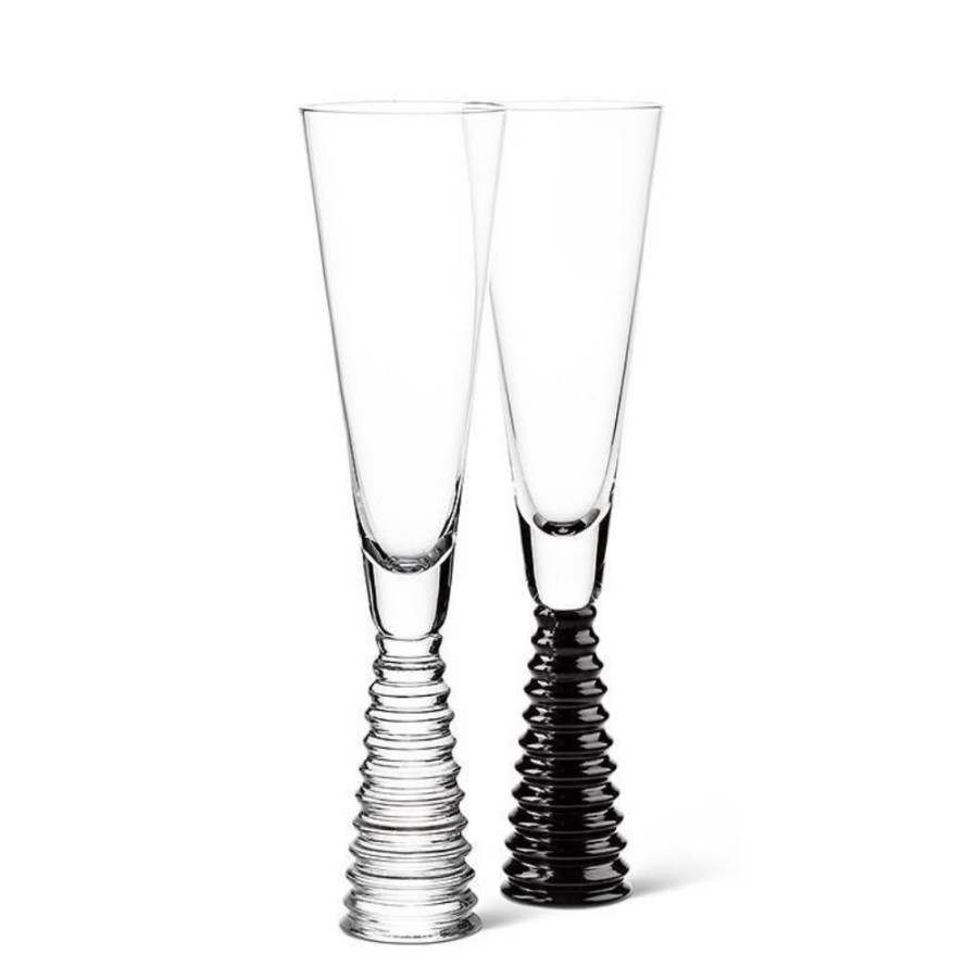 Glassware Abbott | Stack Clear Base Flute