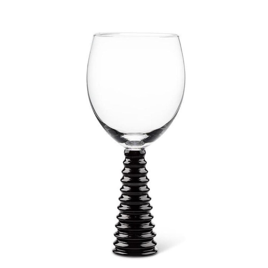 Glassware Abbott | Stack Black Base Wine Goblet