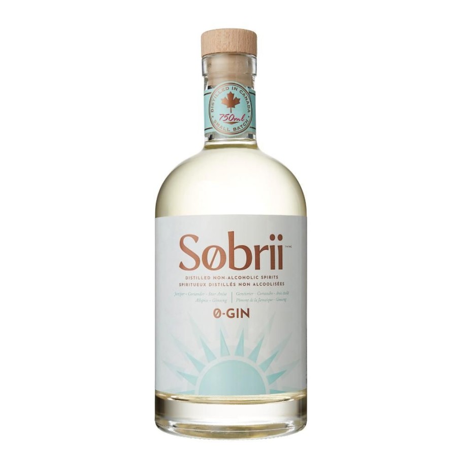 Ingredients DistillX Beverages Inc. | Sobrii Non-Alcoholic Gin 750Ml