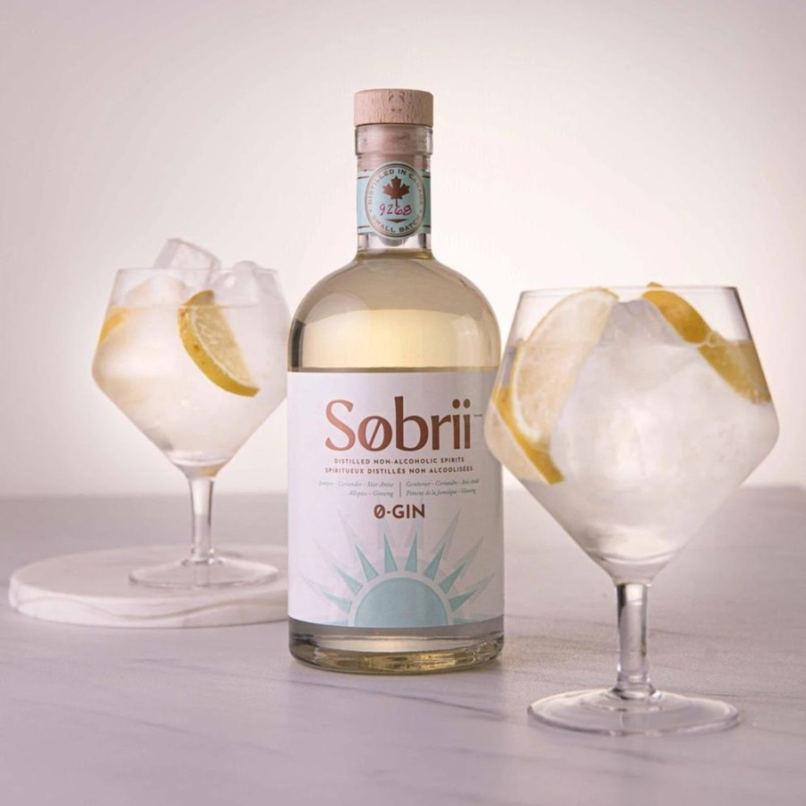 Ingredients DistillX Beverages Inc. | Sobrii Non-Alcoholic Gin 750Ml