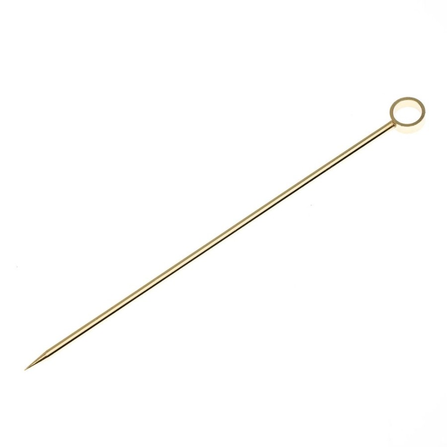 Bar Tools China | Gold Circle Cocktail Pin