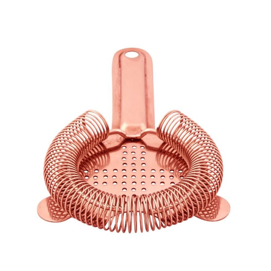 Bar Tools China | Copper Cross Hawthorne Strainer