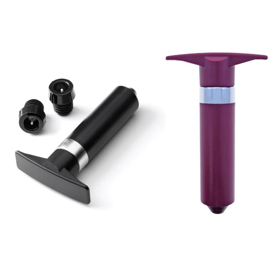 More Swissmar | Swissmar Vacuum Wine Saver (In Black Or Grape)