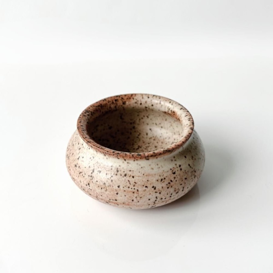 Glassware Clay + Ash Ceramics | Speckled Tequila + Mezcal Copita