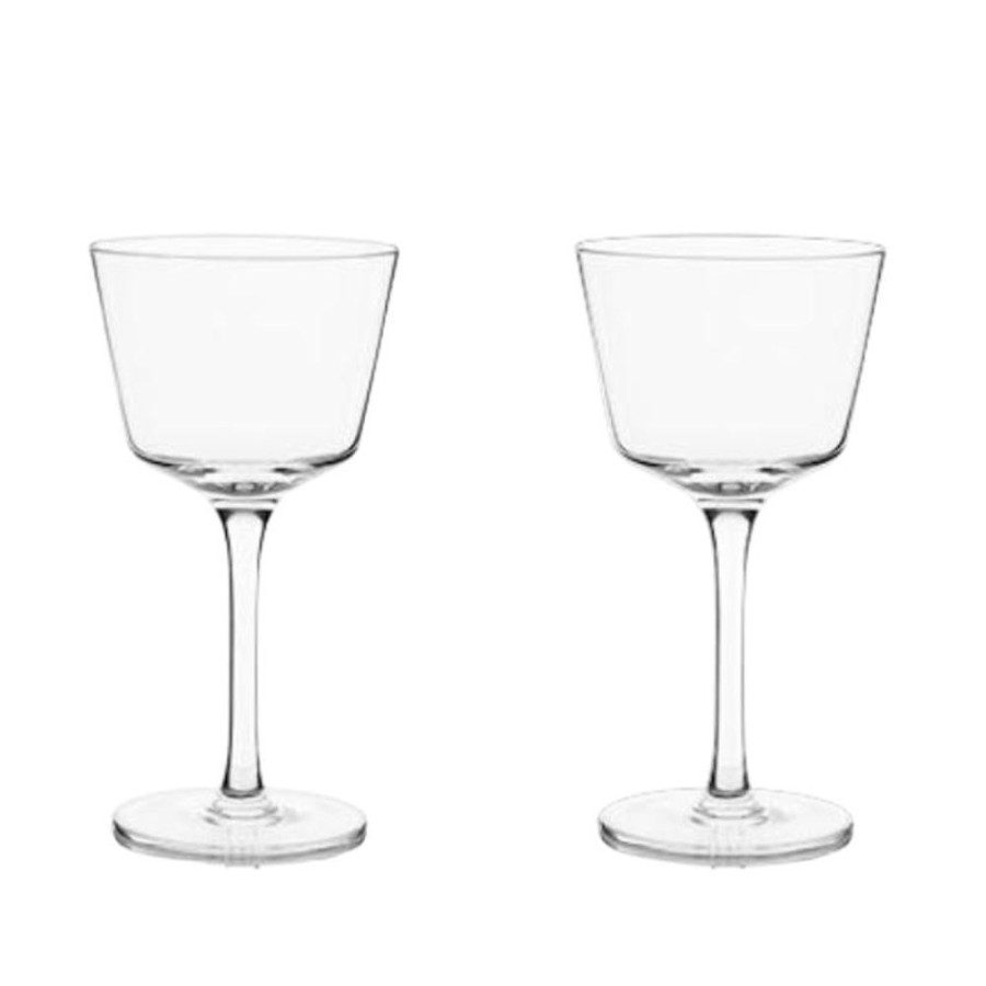 Glassware True Fabrications | Viski Raye Nick & Nora Glasses (Set Of 2)