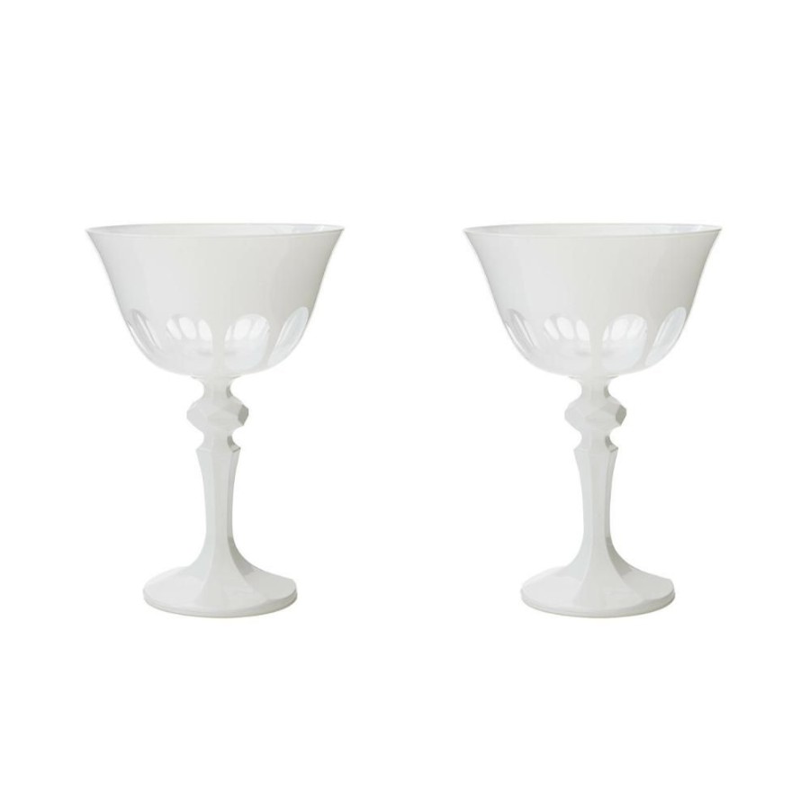 Glassware Aesthetic Movement | Rialto Coupe (Chalk)