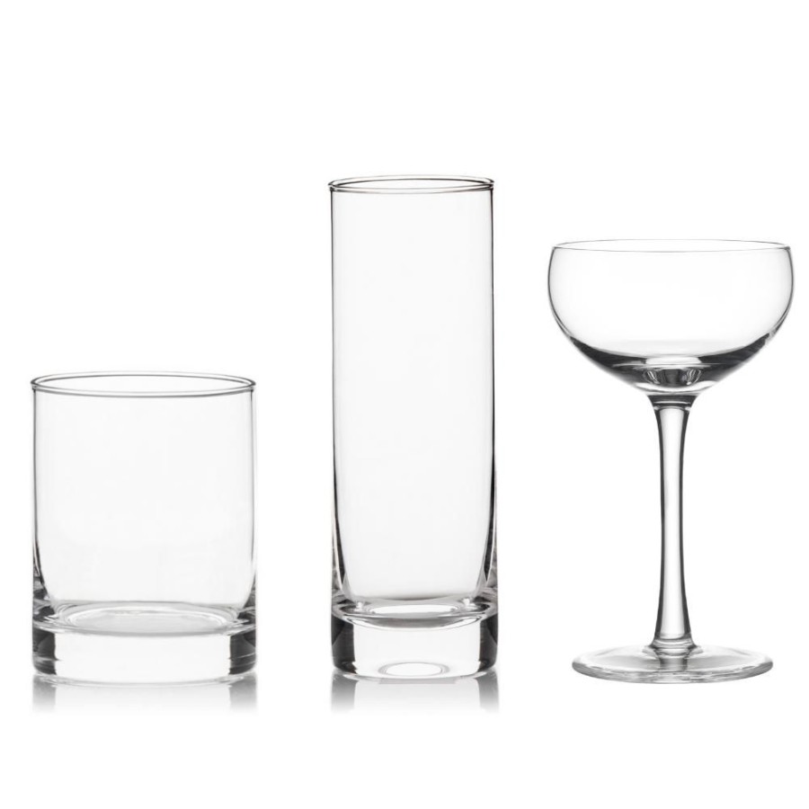 Glassware Better Refined - CHINA | Plain Glassware Collection (Set Of 12)