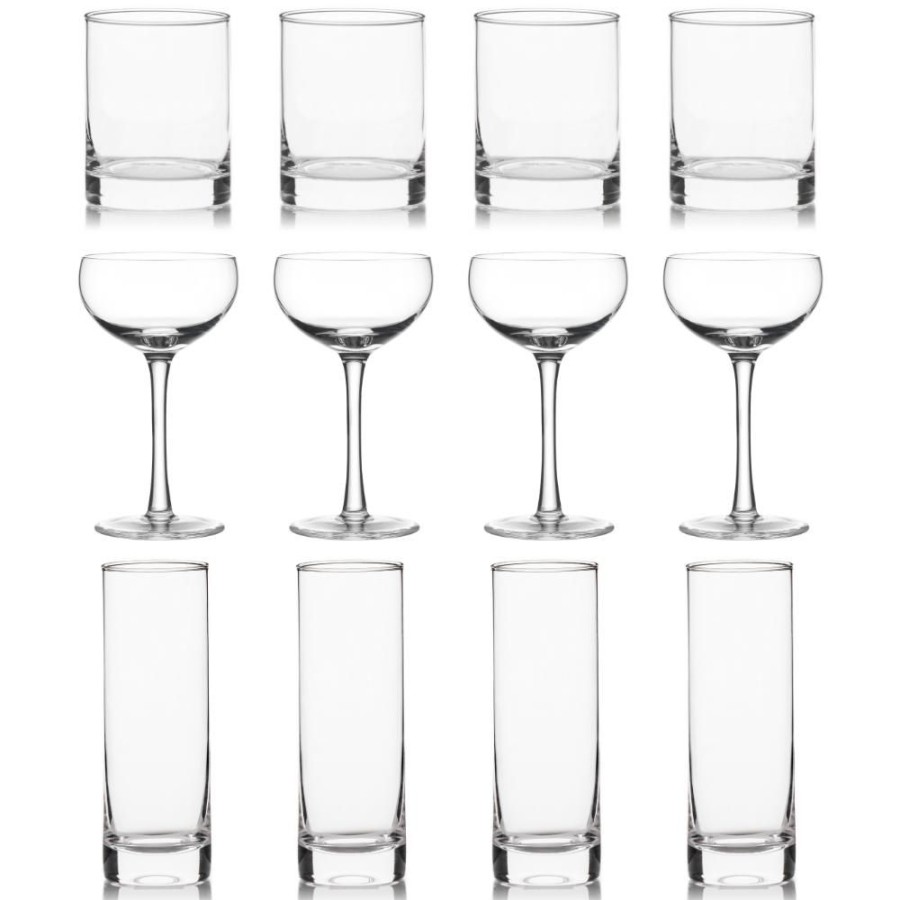 Glassware Better Refined - CHINA | Plain Glassware Collection (Set Of 12)