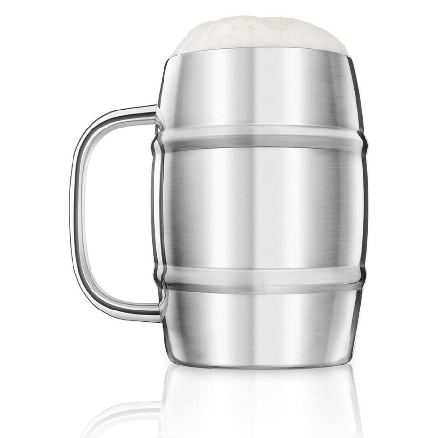 Glassware Product Specialties Inc. | Final Touch Double-Wall Beer Keg Mug