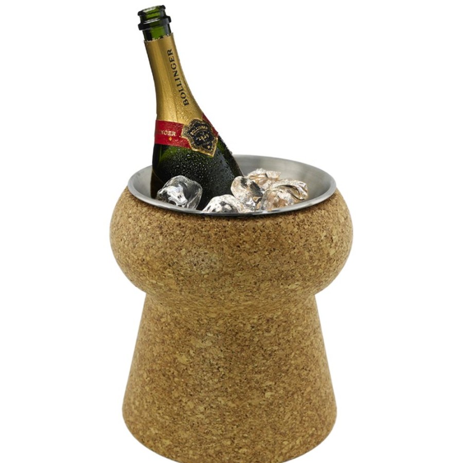 More Taylor Hill | Cork Champagne Cooler With Metal Insert