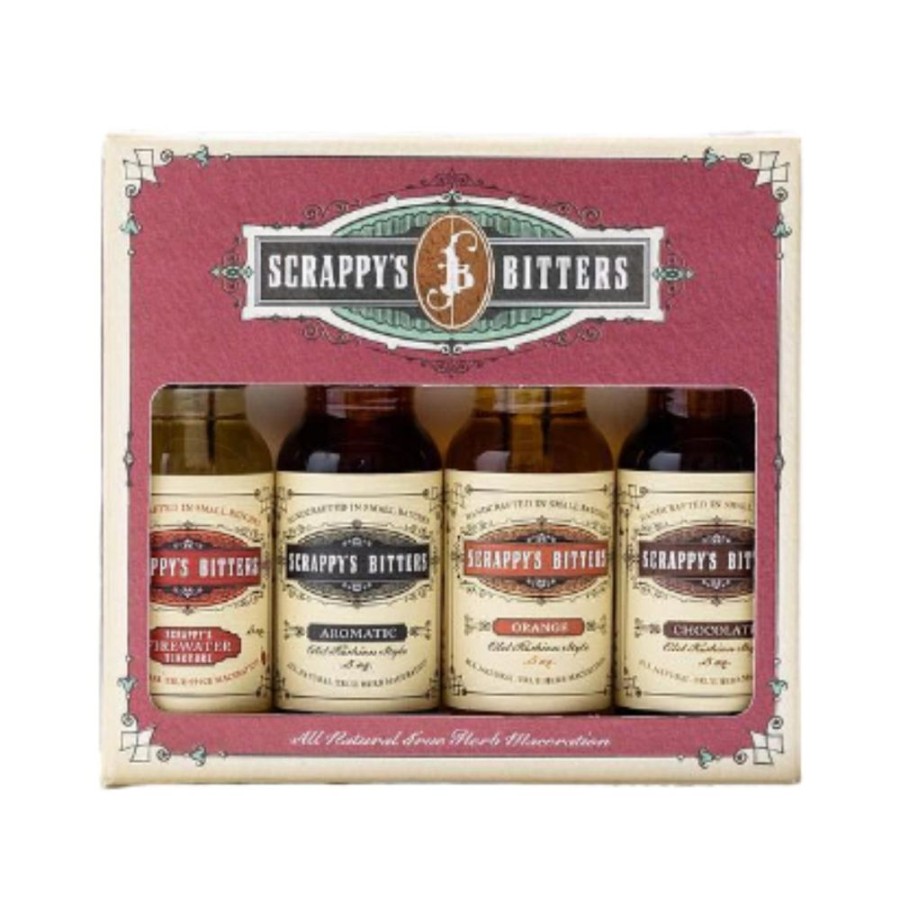 Ingredients A Priori | Scrappy'S Essentials Mini Bitters Set