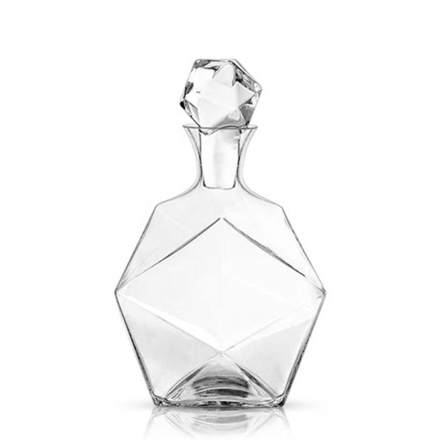 Glassware True Fabrications | Viski Faceted Decanter