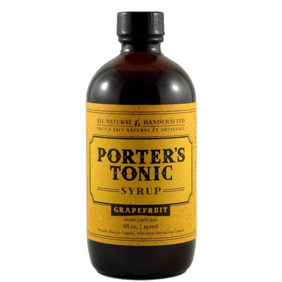 Ingredients Porter's Tonic | Porter'S Grapefruit Tonic Syrup