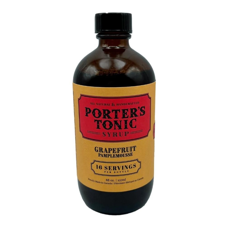 Ingredients Porter's Tonic | Porter'S Grapefruit Tonic Syrup