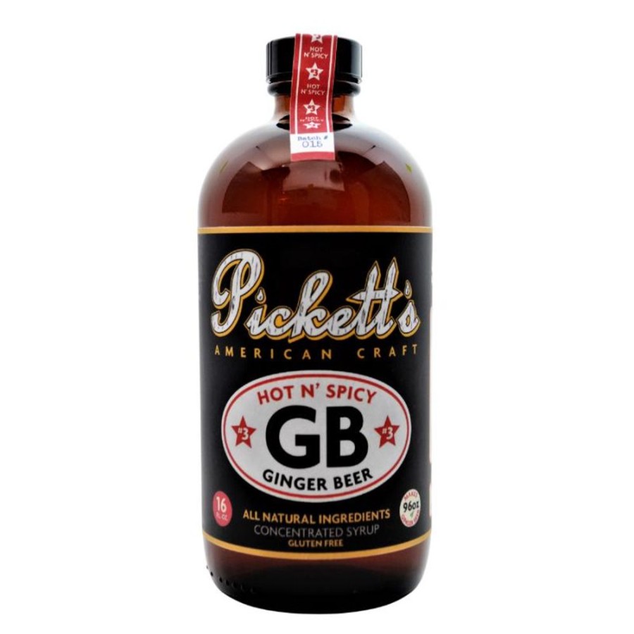 Ingredients Pickett's | Pickett'S Hot N' Spicy Ginger Beer Syrup