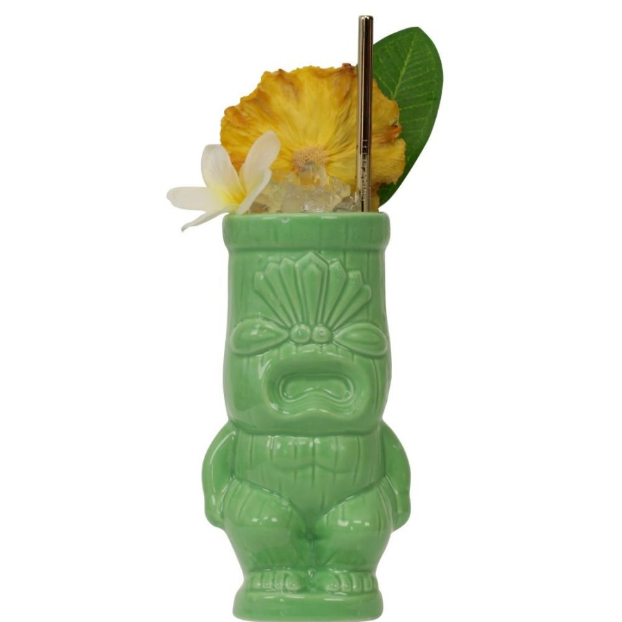 More China | Green Cheeky Tiki Mug