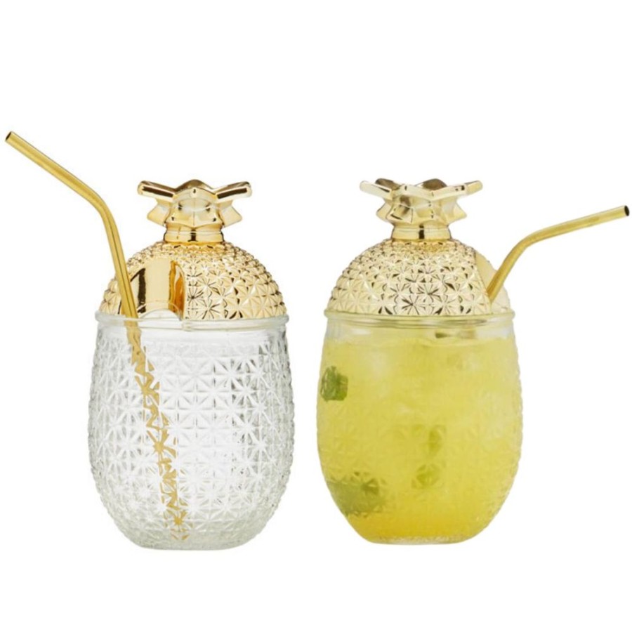 More ICM | Pineapple Cocktail Glasses (Set Of 2)