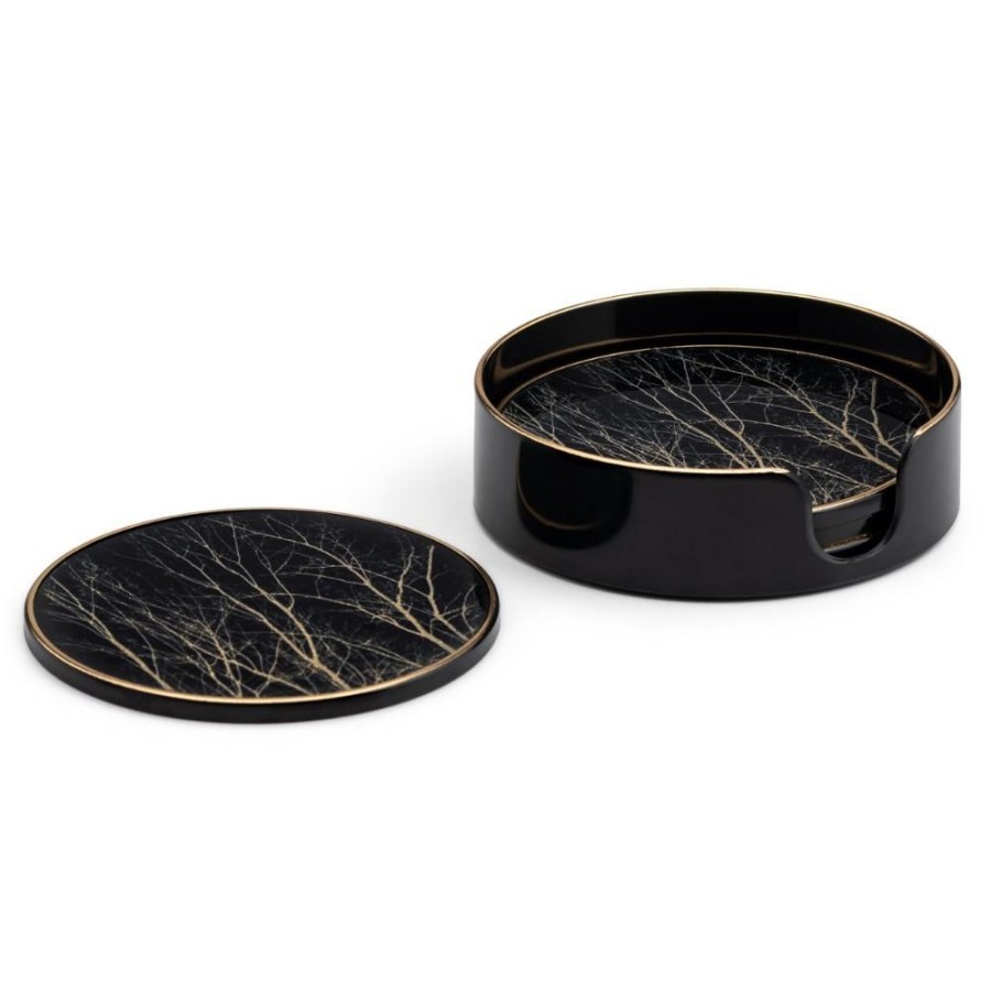 More Torre u0026 Tagus | Savoy Golden Grove Coasters (Set Of 4)