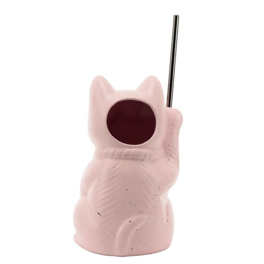 More China | Pink Neko Cat Tiki Mug