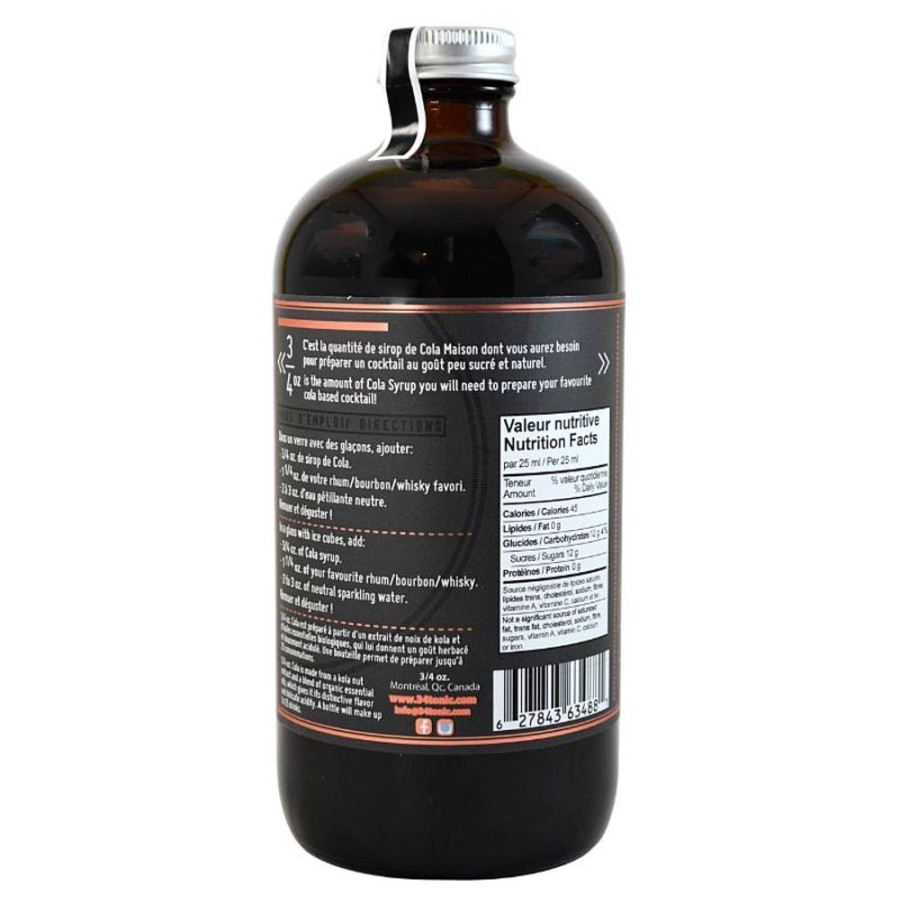 Ingredients Enterprises JESEMI Inc. | 3/4 Oz. Maison Cola Syrup