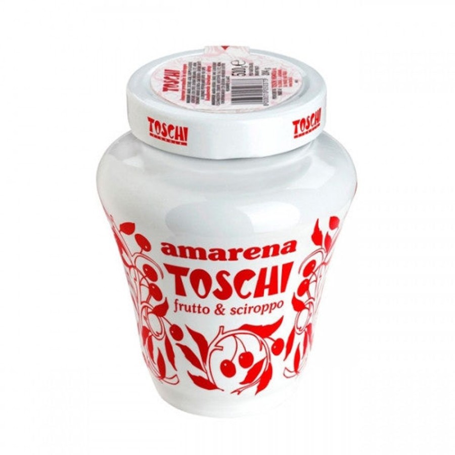 Ingredients Alpha Cappuccino | Toschi Sour Black Cherries (510G Jar)