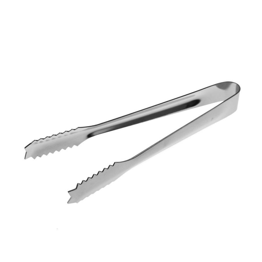 Bar Tools China | Stainless Steel Serrated Ice Tongs