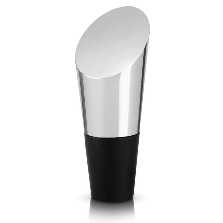 More True Fabrications | Heavyweight Stainless Steel Bottle Stopper By Viski