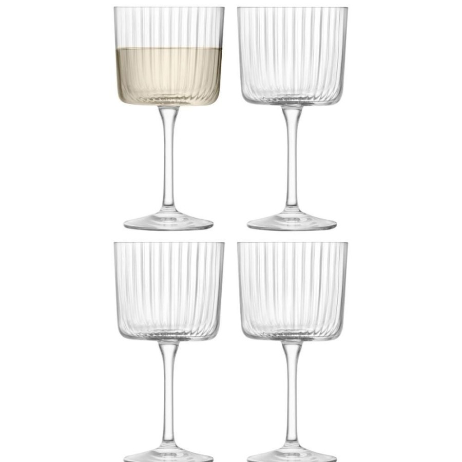 Glassware David Shaw | Lsa Gio Line Cocktail/Wine Glasses (Set Of 4)