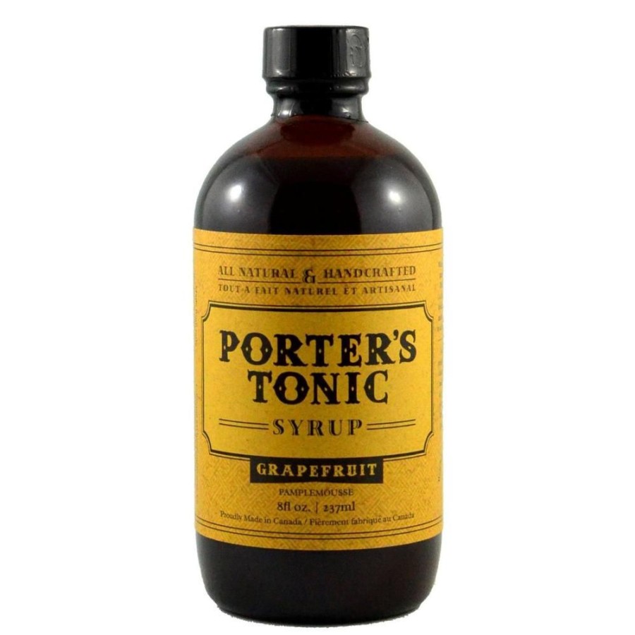 Ingredients Porter's Tonic | Porter'S Grapefruit Tonic Syrup