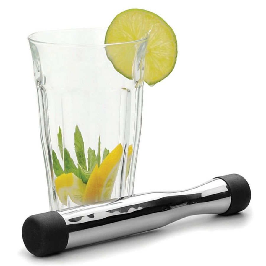 Bar Tools RSVP | Rsvp Stainless Steel And Plastic Muddler