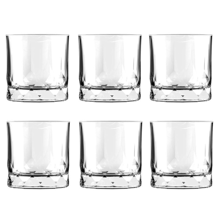 Glassware Puddifoot | Faceted Double Rocks Glass