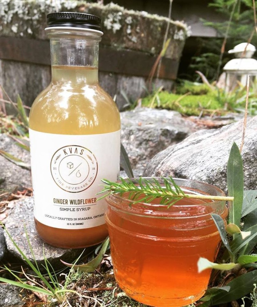 Ingredients Kvas Fine Beverage Co. | Kvas Honey Ginger Syrup