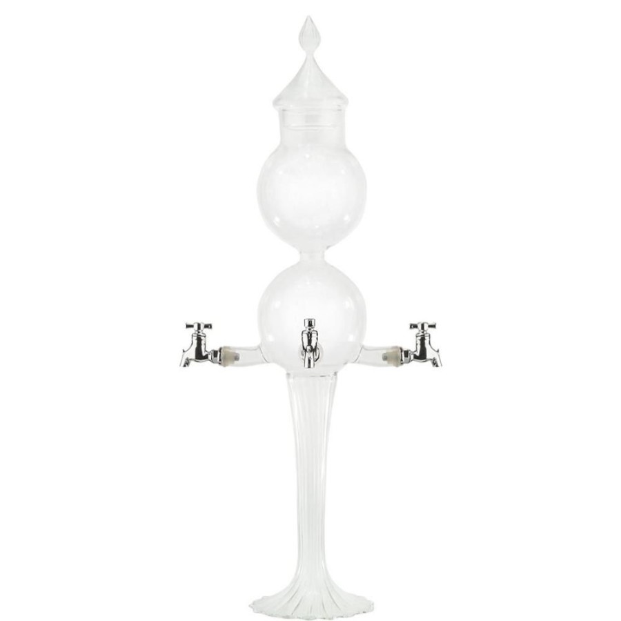 More Bonnecaze | Double Globe Glass Absinthe Fountain - 4 Spout