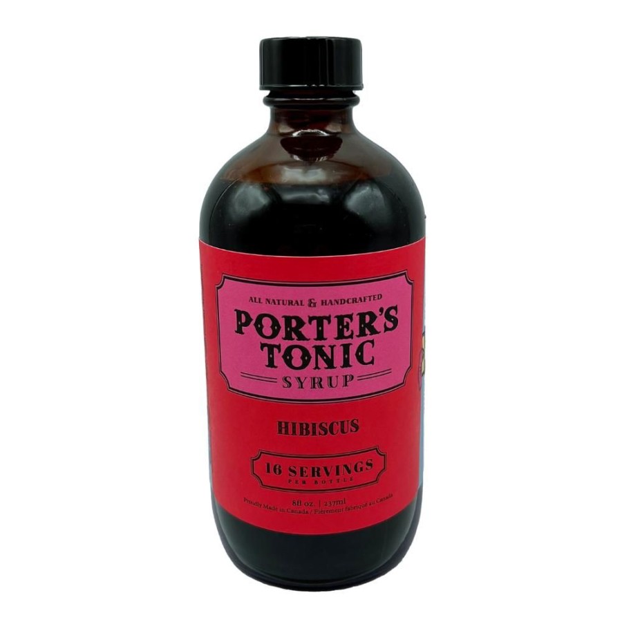 Ingredients Porter's Tonic | Porter'S Hibiscus Tonic Syrup