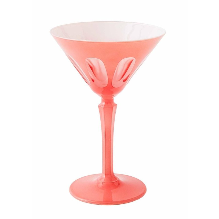 Glassware Aesthetic Movement | Rialto Martini Glass (Salmon)