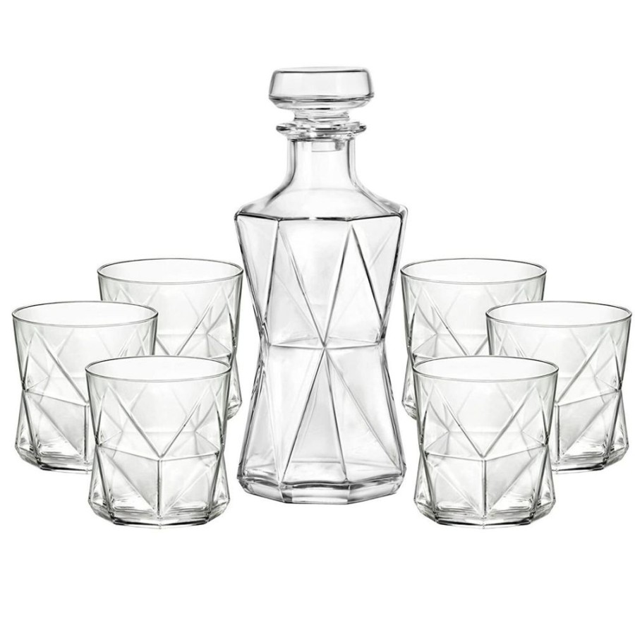 Glassware Trudeau | Cassiopea 7 Piece Decanter Set