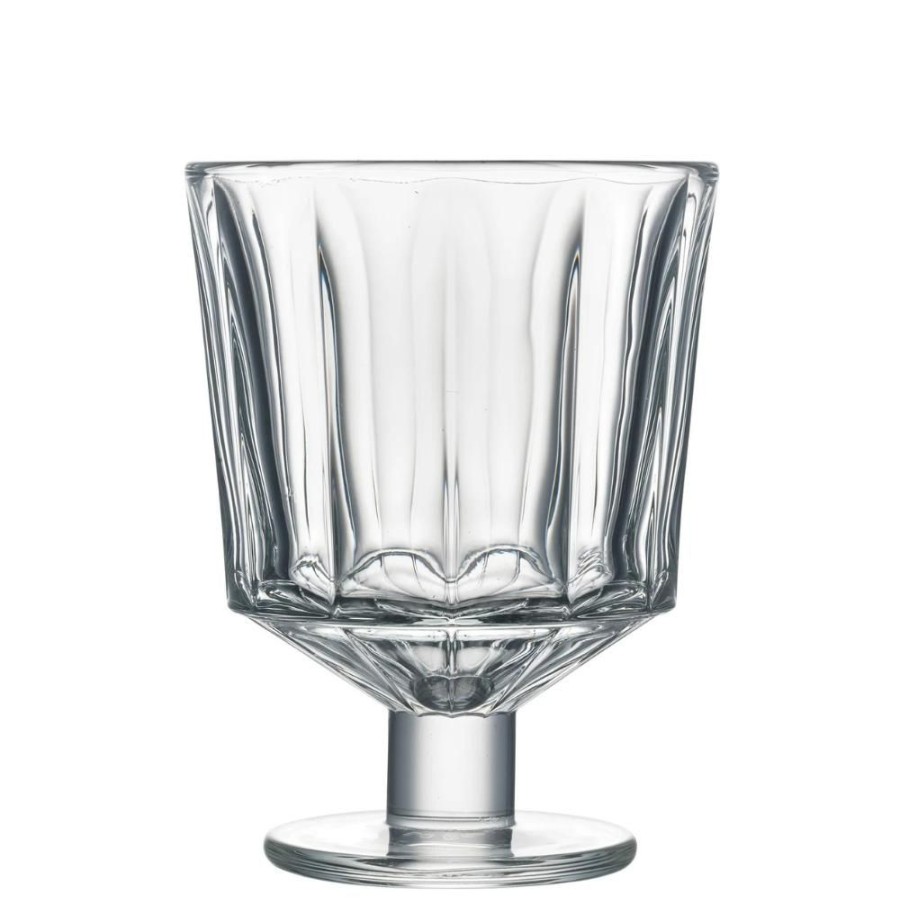 Glassware David Shaw | City Stackable Footed Tumbler