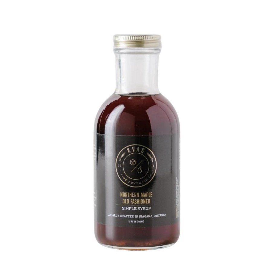 Ingredients Kvas Fine Beverage Co. | Kvas Northern Maple Old Fashioned Syrup