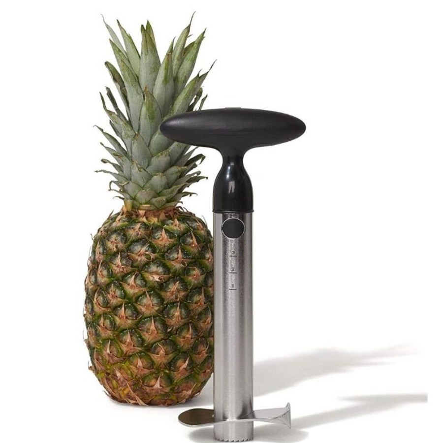 More Danesco Inc. | Stainless Steel Ratcheting Pineapple Slicer