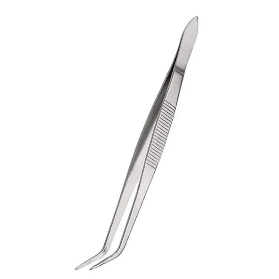 Bar Tools China | Stainless Steel Slanted Tip Garnish Tweezers