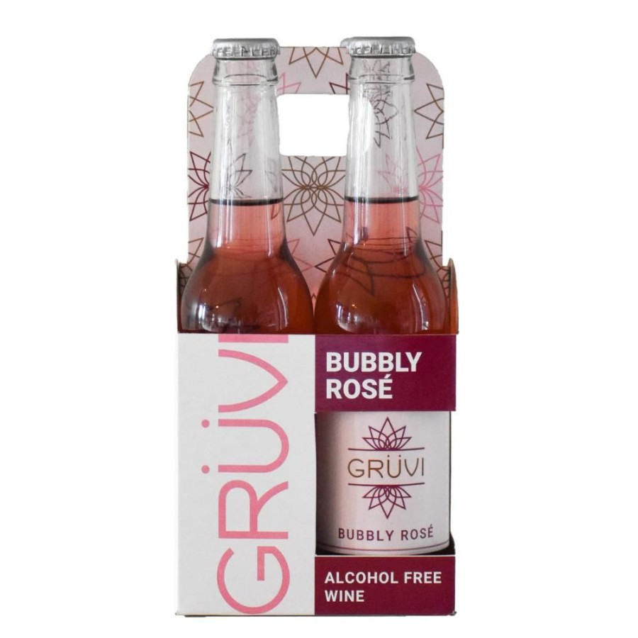 Ingredients TFB | Gruvi Non-Alcoholic Bubbly Rose 4 Pack