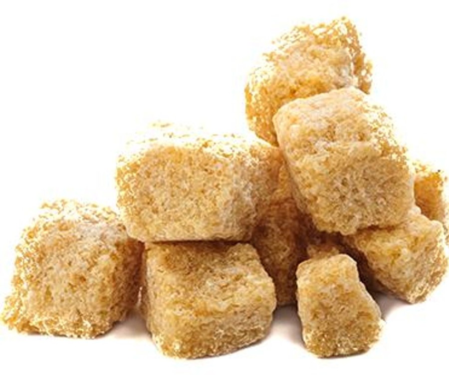 Ingredients Qualifirst Foods Inc. | Rough Cut Raw Sugar Cubes