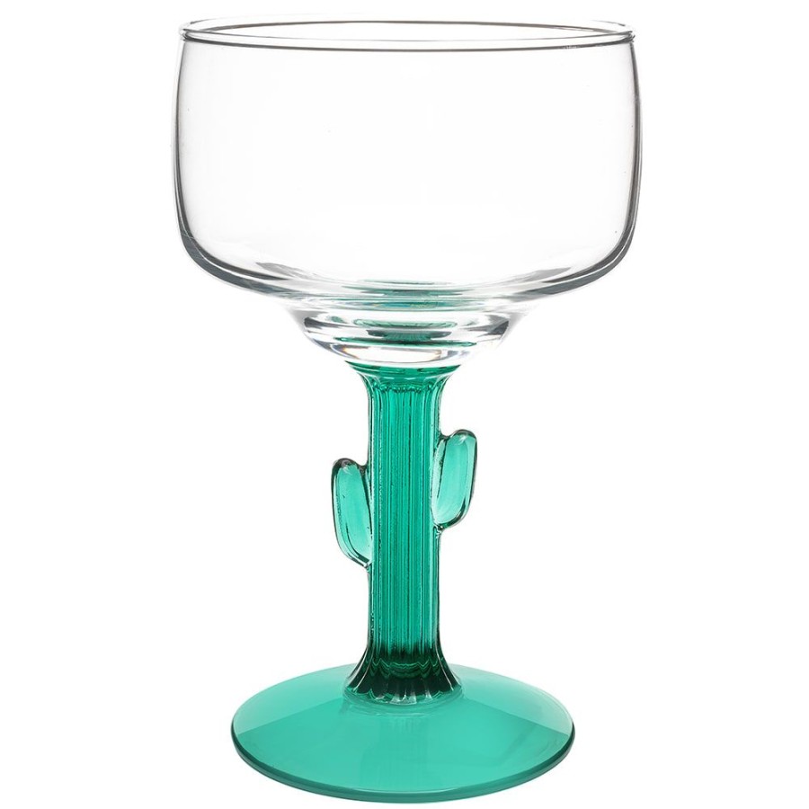 More True Fabrications | Cactus Margarita Glass