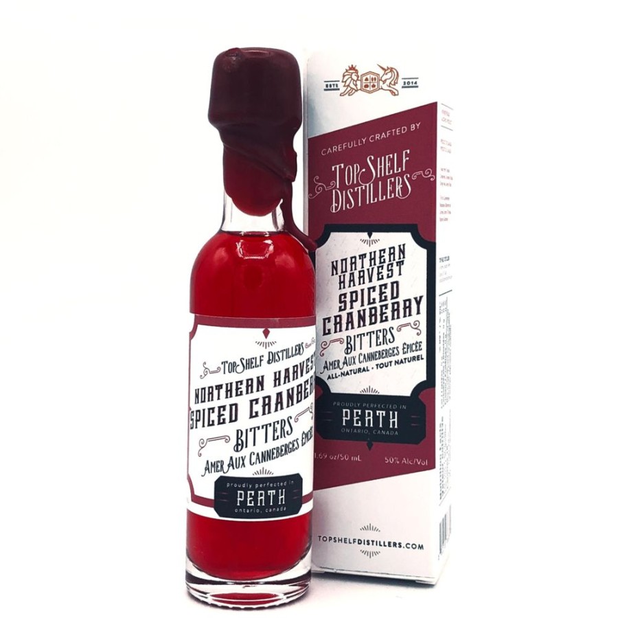 Ingredients Top Shelf Bitters | Top Shelf Spiced Cranberry Bitters