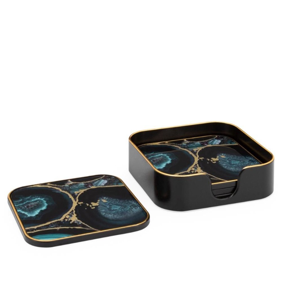 More Torre u0026 Tagus | Savoy Agate Coasters (Set Of 4)