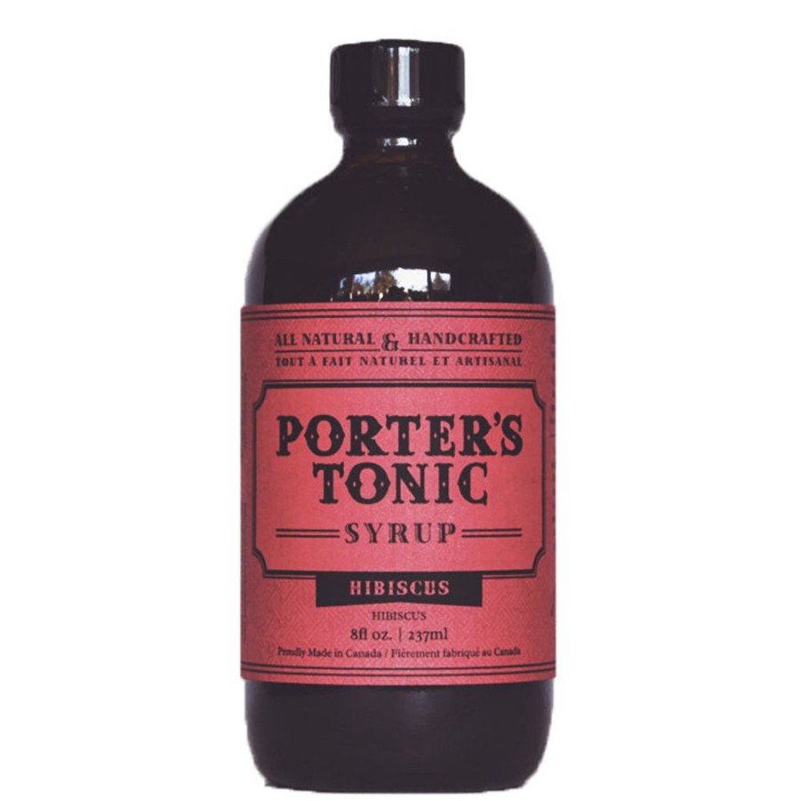 Ingredients Porter's Tonic | Porter'S Hibiscus Tonic Syrup