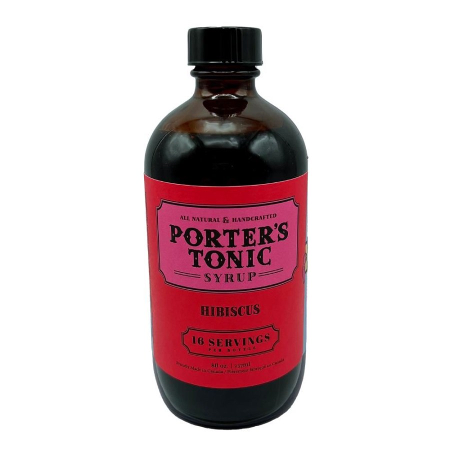 Ingredients Porter's Tonic | Porter'S Hibiscus Tonic Syrup