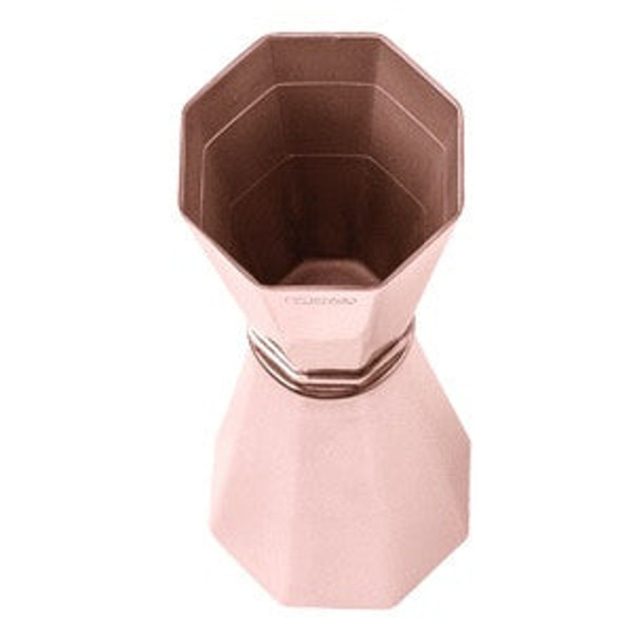 Bar Tools Japanese | Rose Gold Japanese Faceted Jigger - Shiny