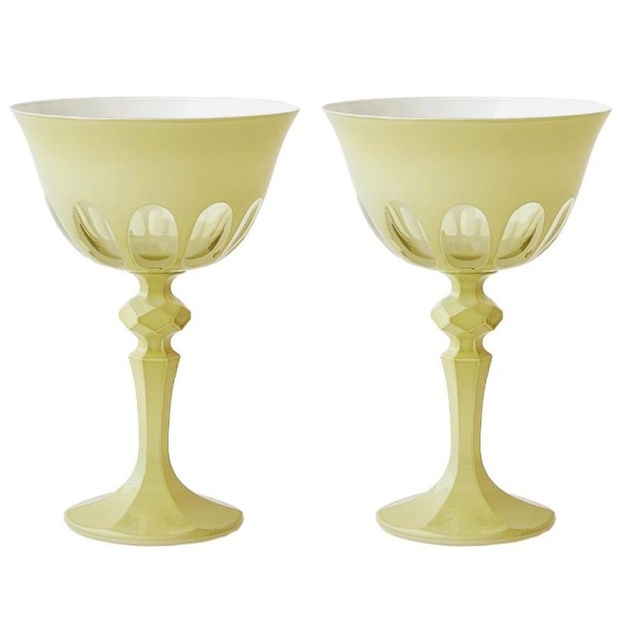 Glassware Aesthetic Movement | Rialto Coupe (Creme)